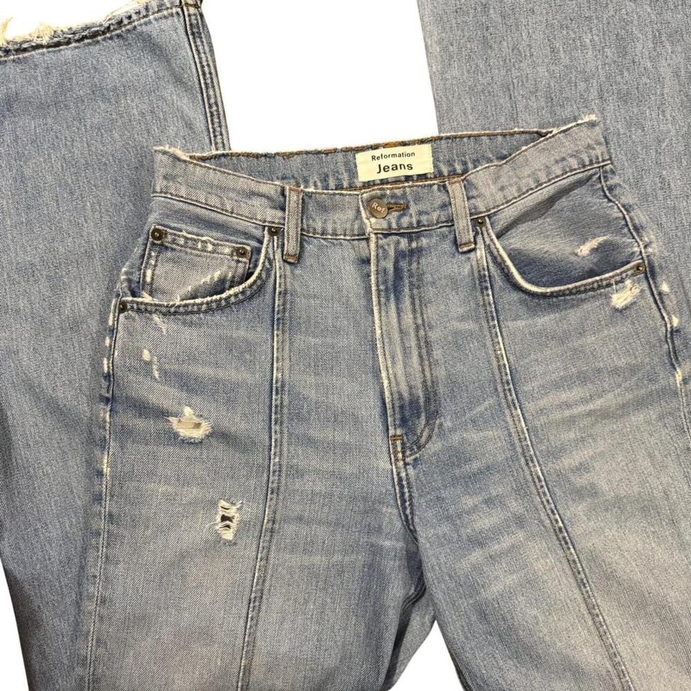 Reformation high waisted flare leg - Picture 1 of 8
